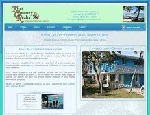 Tablet Screenshot of keyscountryrealty.com